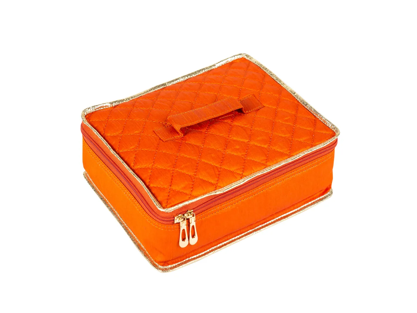 Raw Silk Jewelry Organizer Set