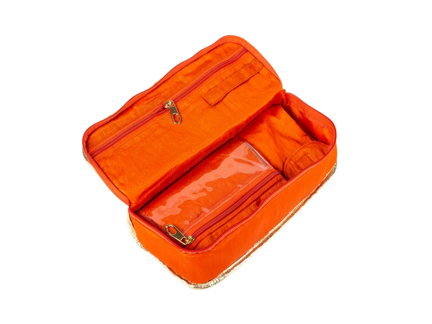 Raw Silk Jewelry Organizer Set