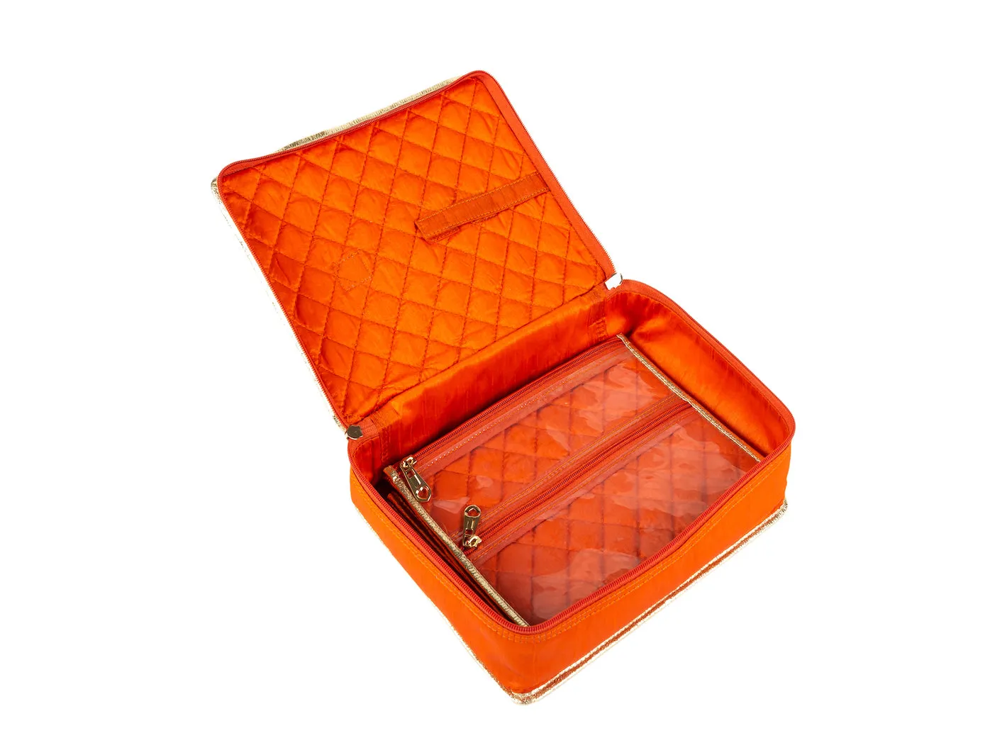 Raw Silk Jewelry Organizer Set