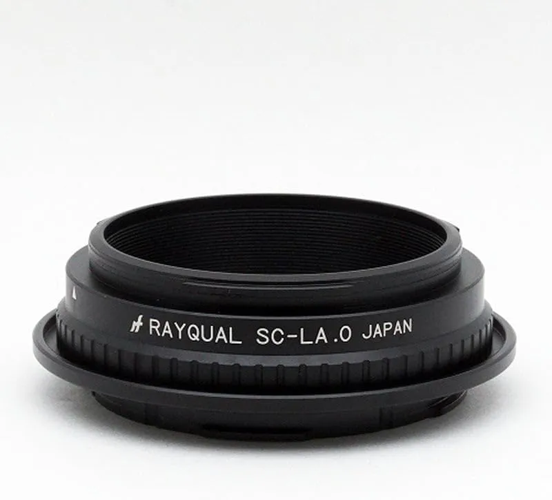 Rayqual Lens Mount Adapter for Nikon S/Contax C Lens (Outer Claw) to Leica L-Mount Camera Made in Japan/SC-LA