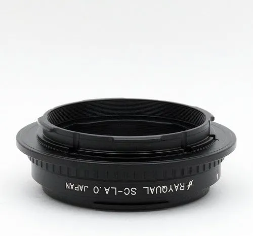Rayqual Lens Mount Adapter for Nikon S/Contax C Lens (Outer Claw) to Leica L-Mount Camera Made in Japan/SC-LA
