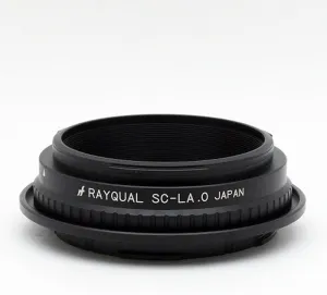 Rayqual Lens Mount Adapter for Nikon S/Contax C Lens (Outer Claw) to Leica L-Mount Camera Made in Japan/SC-LA