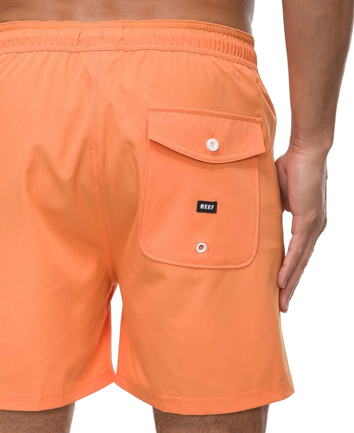 Reef Mens Standard Reno Elastic Waist Short