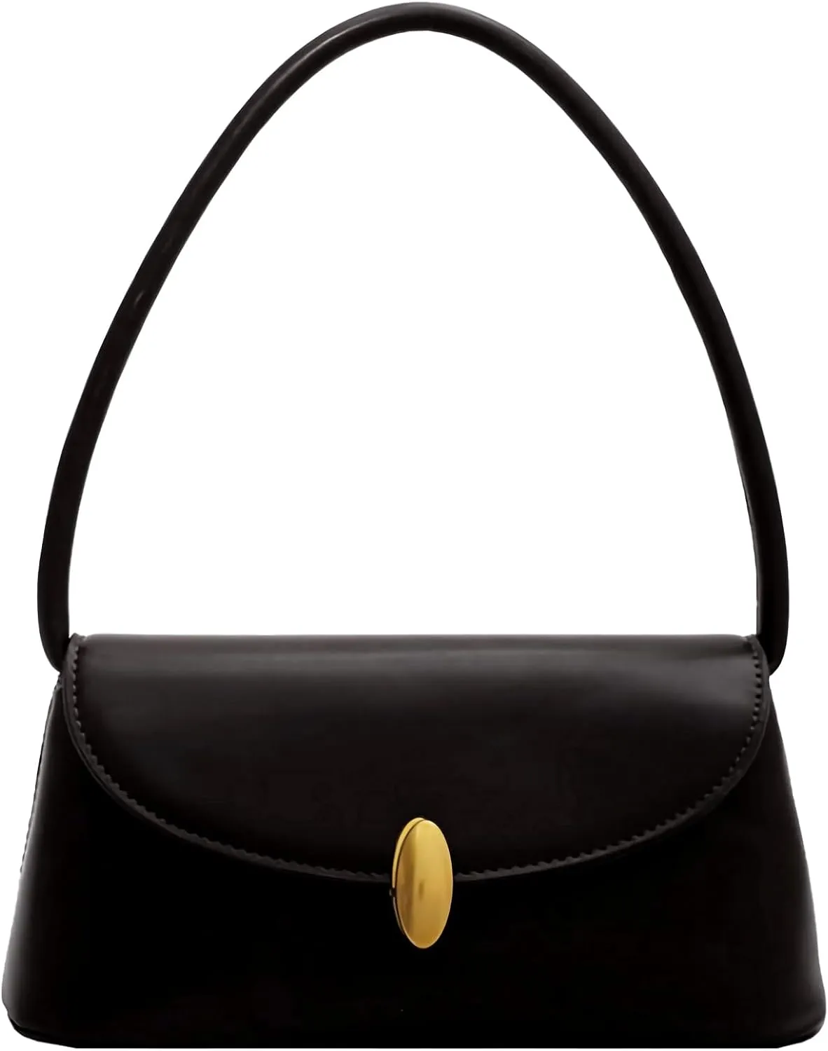 Retro Shoulder Bag for Women, Leather Small Tote Handbag Hobo Cute Clutch Shoulder Purse, Vantage Design