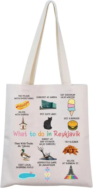 Reykjavik Tote Bag Iceland Gift Reykjavik Lover Gift Reykjavik Souvenir Gift Moving To Reykjavik Gift For Traveler