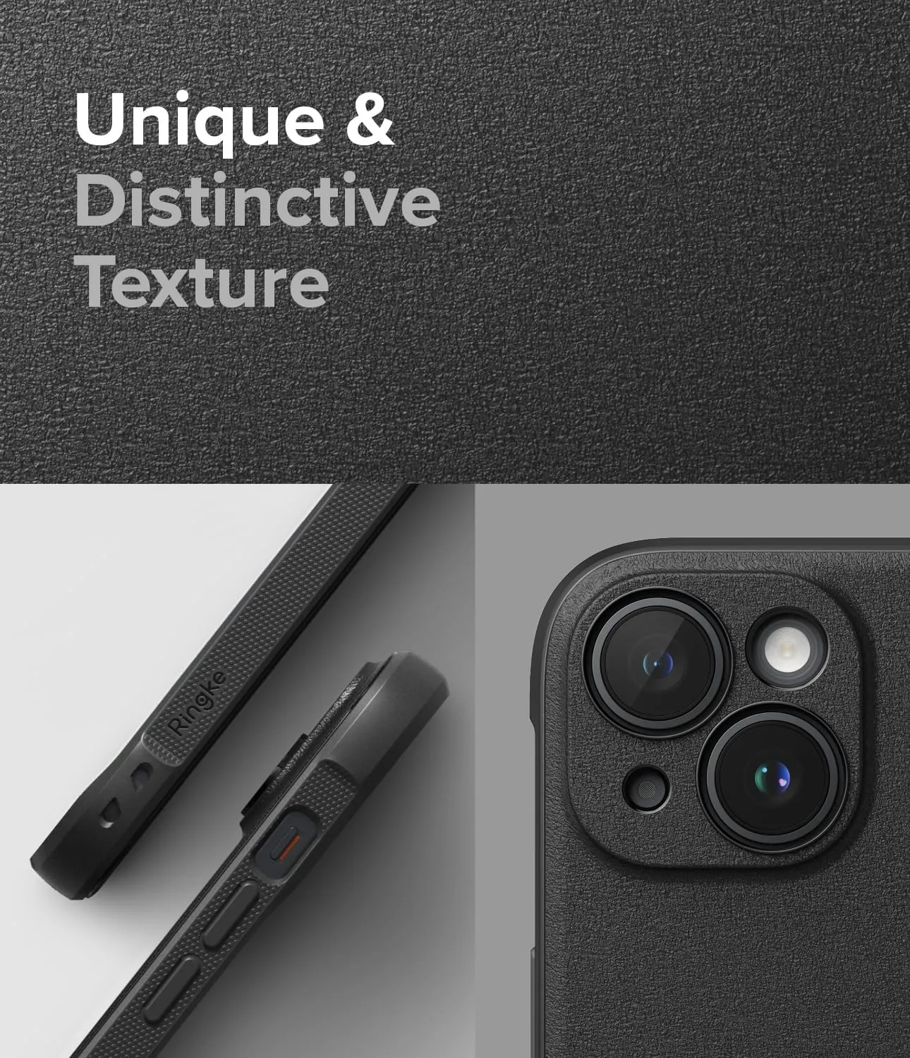 Ringke Onyx [Compatible with MagSafe] Compatible with iPhone 15 Case, Anti-Fingerprint Technology Prevents Oily Smudges Non-Slip Enhanced Grip Precise Cutouts for Camera - Magnetic Black