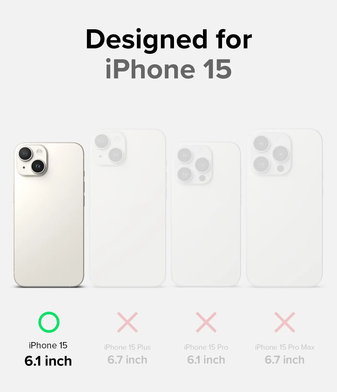 Ringke Onyx [Compatible with MagSafe] Compatible with iPhone 15 Case, Anti-Fingerprint Technology Prevents Oily Smudges Non-Slip Enhanced Grip Precise Cutouts for Camera - Magnetic Black
