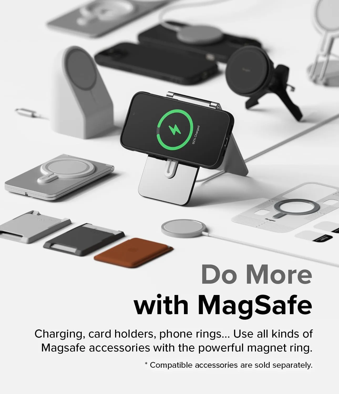 Ringke Onyx [Compatible with MagSafe] Compatible with iPhone 15 Case, Anti-Fingerprint Technology Prevents Oily Smudges Non-Slip Enhanced Grip Precise Cutouts for Camera - Magnetic Black