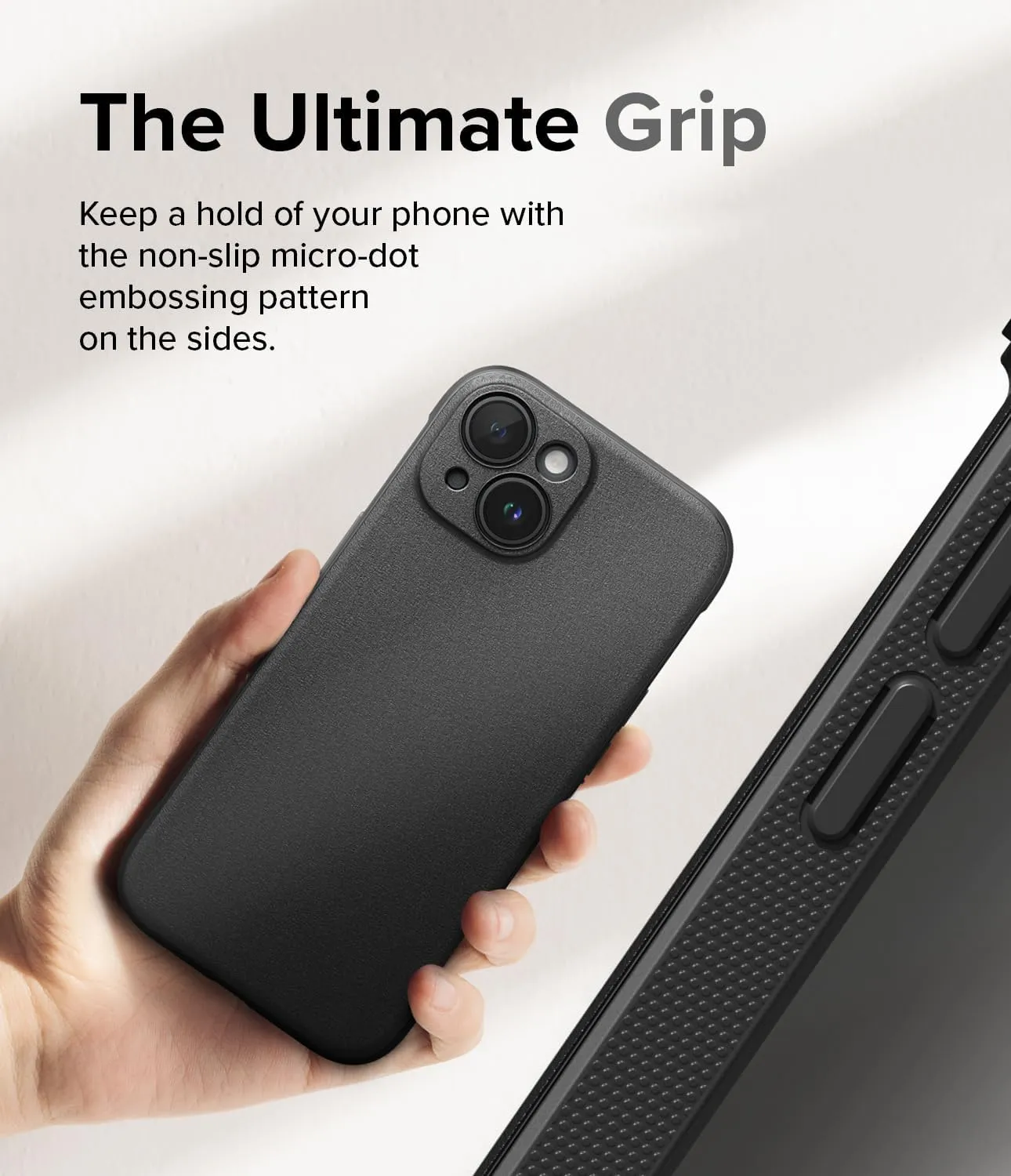 Ringke Onyx [Compatible with MagSafe] Compatible with iPhone 15 Case, Anti-Fingerprint Technology Prevents Oily Smudges Non-Slip Enhanced Grip Precise Cutouts for Camera - Magnetic Black