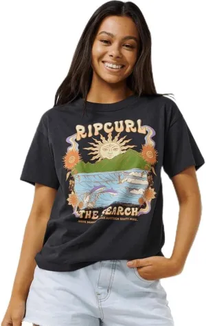 Rip Curl Women's Relaxed Fit Short Sleeve T-Shirt