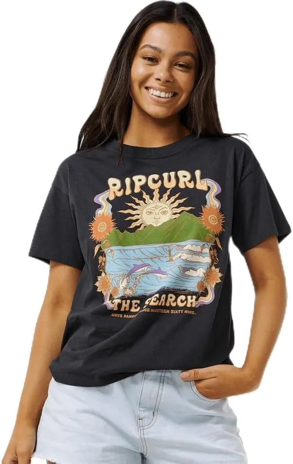 Rip Curl Women's Relaxed Fit Short Sleeve T-Shirt
