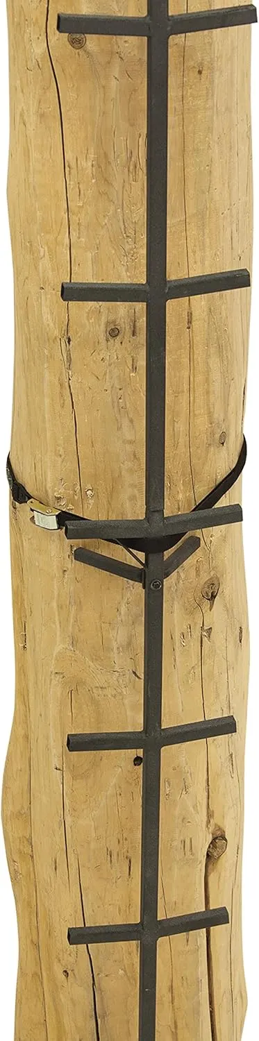 Rivers Edge® Big Foot™ 20’ Connect-N-Climb, Tree Climbing System, 5’ Sections, 4 Total Sections, Double Step Design, Tractionite™ Non-Slip Coating