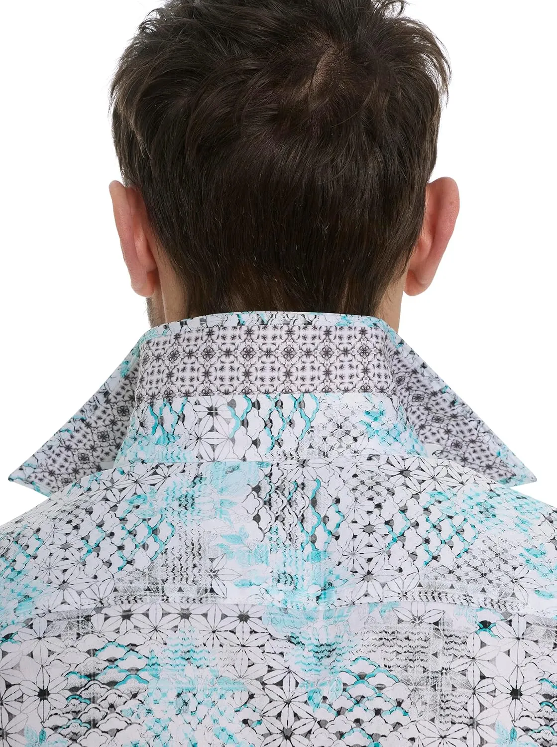 Robert Graham Men's Hendriks Long Sleeve Woven Button Down Shirt