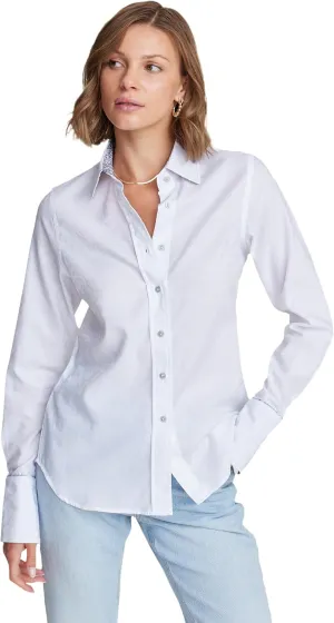Robert Graham Womens Priscilla Long Sleeve Woven Button Down Shirt