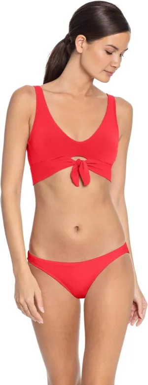 Robin Piccone Women's Ava Tie Front Bikini Top