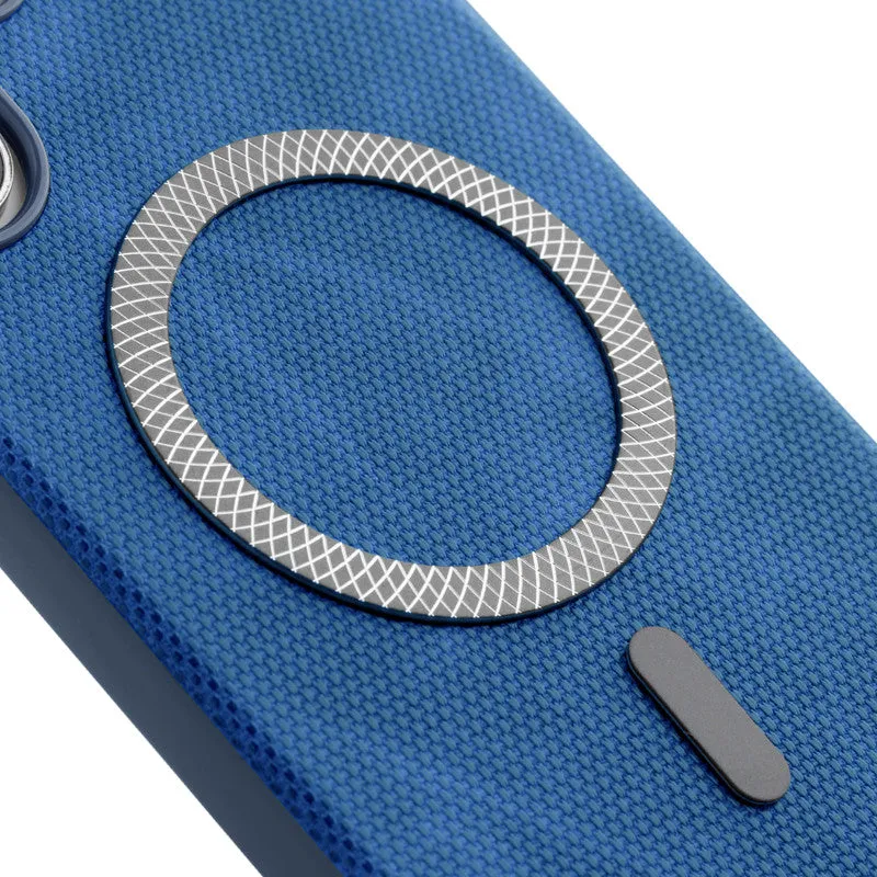 Rugged Vintage Look Back Case For Samsung S23 Ultra 5G With Magnetic Charging Compatible with MagSafe