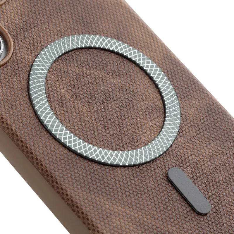 Rugged Vintage Look Back Case For Samsung S23 Ultra 5G With Magnetic Charging Compatible with MagSafe