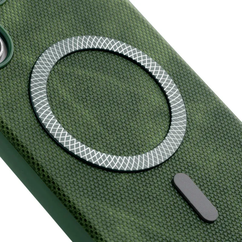 Rugged Vintage Look Back Case For Samsung S23 Ultra 5G With Magnetic Charging Compatible with MagSafe