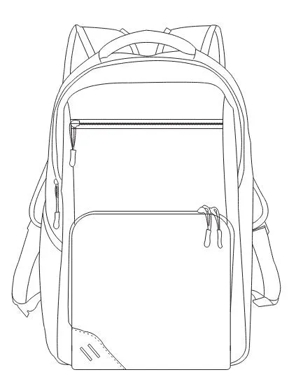 Rush 15" 23L Computer Backpack