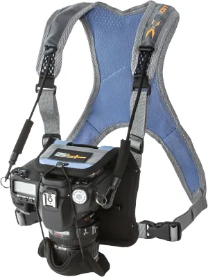 S4 Gear LockDownX Hands Free Camera Harness Strap for SLR Nikon, Canon, Sony, and More, Tan