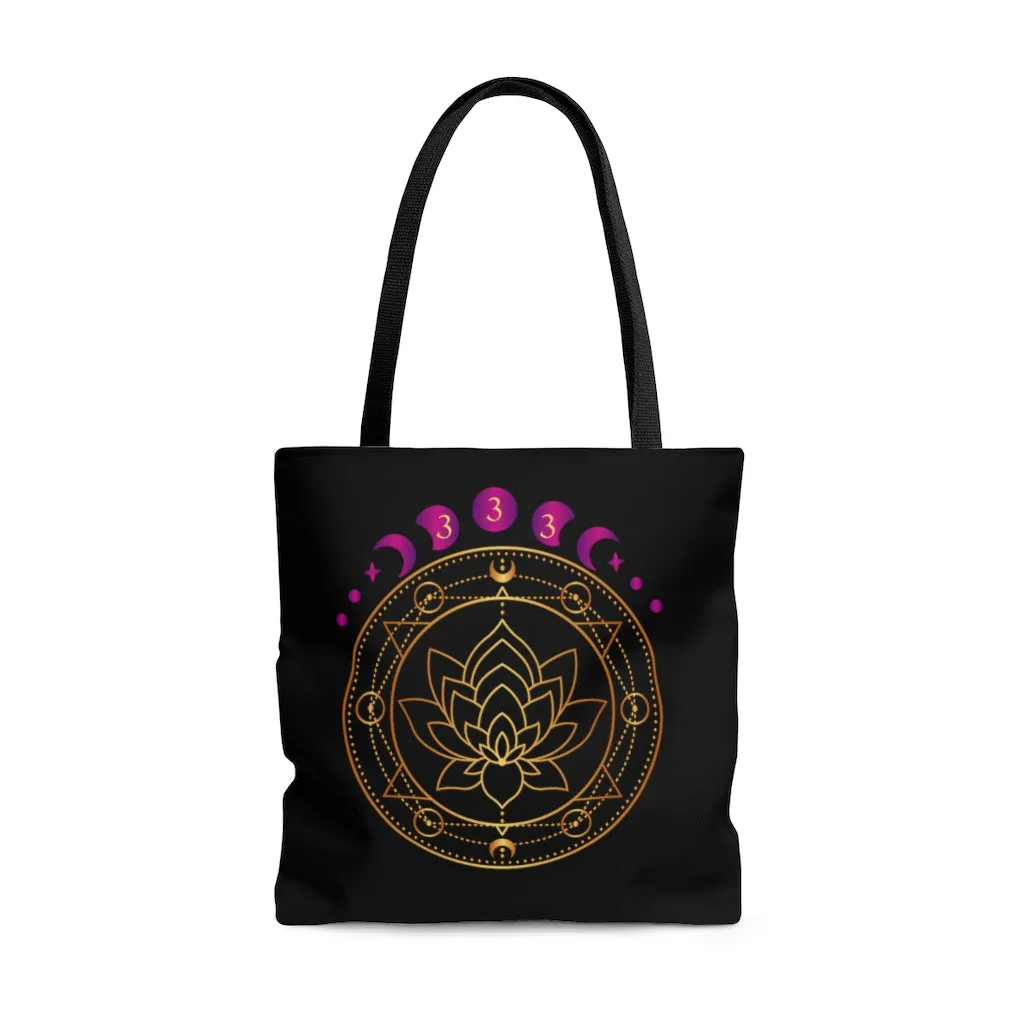 SAC Accessories Bags  / AOP Tote Bag / Lotus Flower