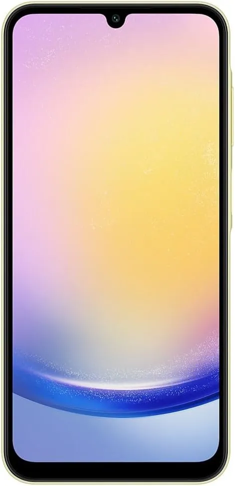 Samsung Galaxy A25 5G A256E 128GB Dual-SIM GSM Unlocked Android Smartphone (Latin Variant/US Compatible LTE) - Yellow