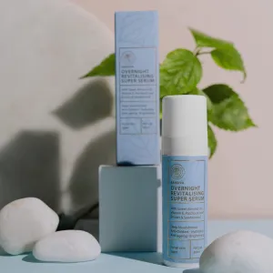 S.an.diva Overnight Revitalizing Super Serum | Anti-Ageing, Deep Skin Nourishment, Brightens Skin | Collagen-Boosting Serum | Enriched with Vitamin E & Patchouli Extract | For All Skin Types | 30ml