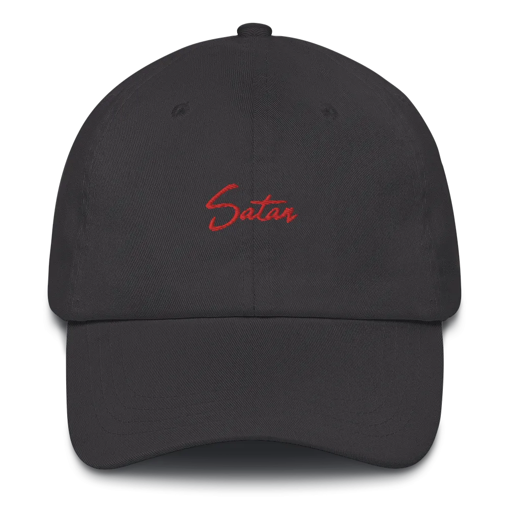 Satan Unstructured Twill Cap