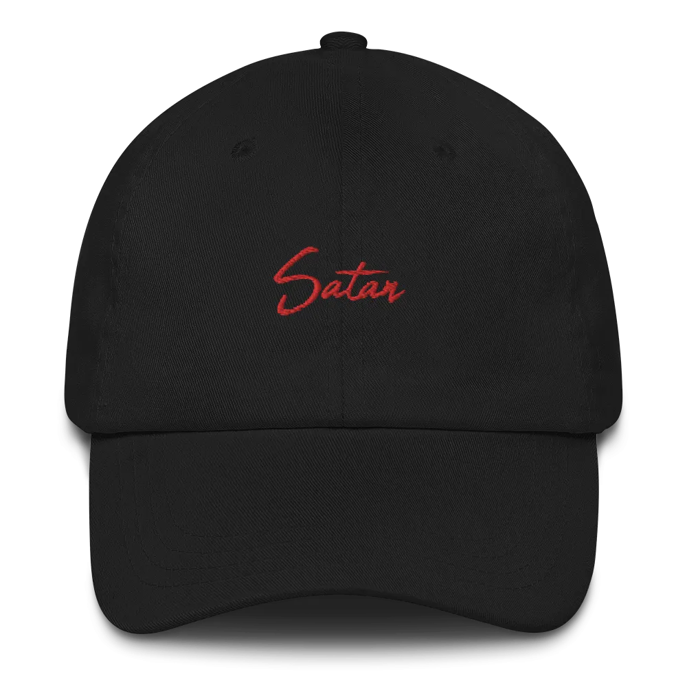 Satan Unstructured Twill Cap