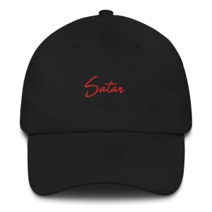 Satan Unstructured Twill Cap