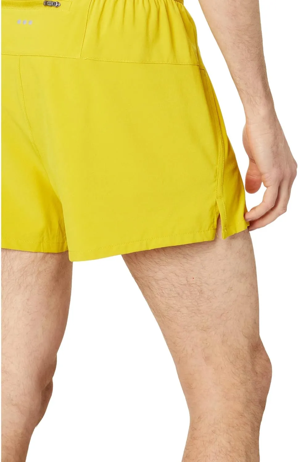 Saucony Outpace 3" Shorts for Men Offers Lightweight Stretch Woven Fabric, and Elastic Waistband
