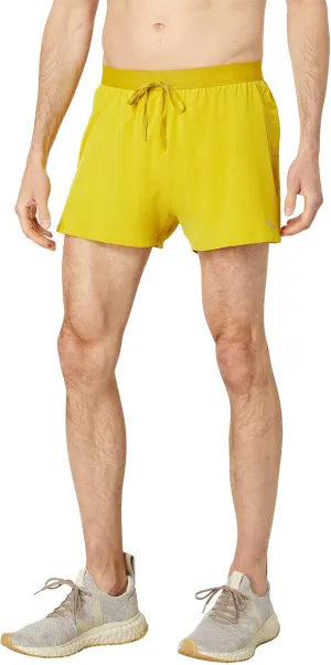 Saucony Outpace 3" Shorts for Men Offers Lightweight Stretch Woven Fabric, and Elastic Waistband