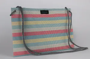 Sereen Multi Color Striped Handbag