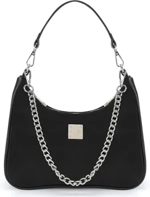 Shoulder Bags for Women, Trendy Crocodile Handbag Purses, Women’s Leather Crossbody Bag with Adjustable Straps/Chain