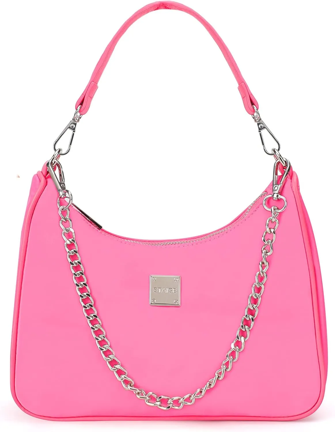 Shoulder Bags for Women, Trendy Crocodile Handbag Purses, Women’s Leather Crossbody Bag with Adjustable Straps/Chain