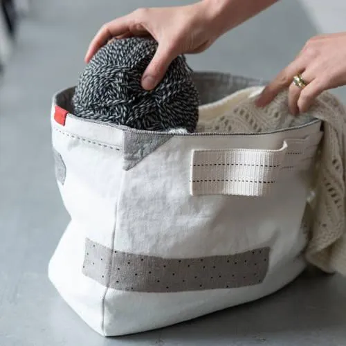 Side Handle Gusset Tote Pattern