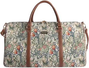 Signare Tapestry Large Travel Duffle Bag Ladies Overnight Weekender Carryon Gym Sports Duffel bags for Women