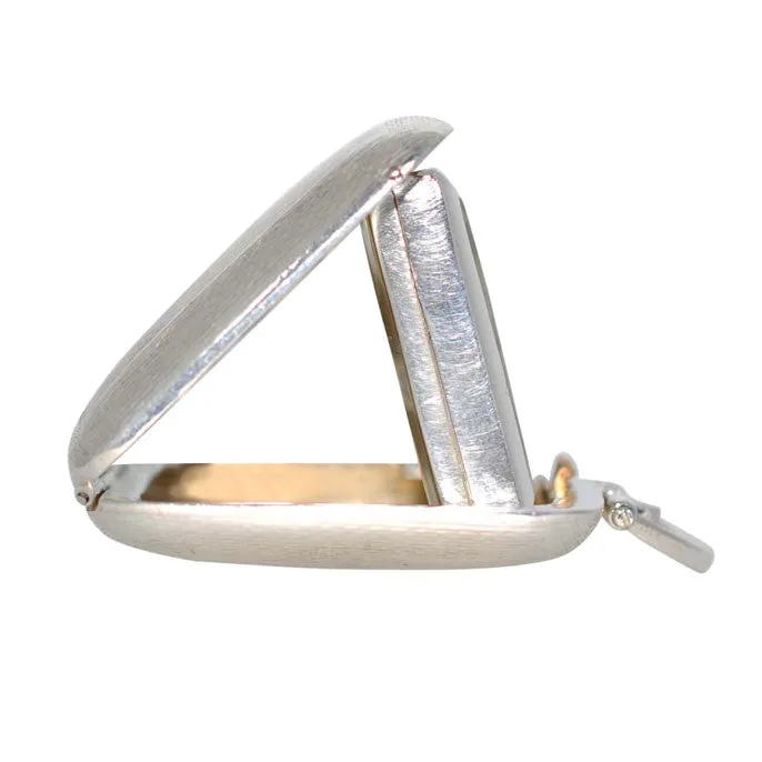Silver Travel Clock