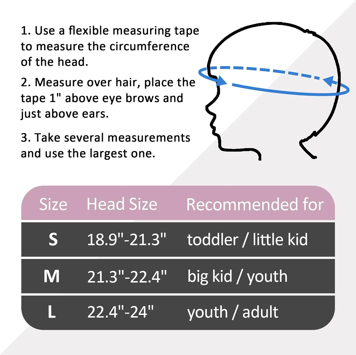 Skateboard Bike Helmet, Lightweight Adjustable, Multi-Sport for Bicycle Skate Scooter, 3 Sizes for Adult Youth & Kids