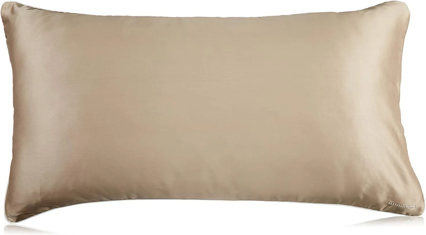 Skin Rejuvenating Standard Size Pillowcase for Fine Lines/Wrinkles Reduction & Hair Smoothing with Anti-Aging Copper Technology