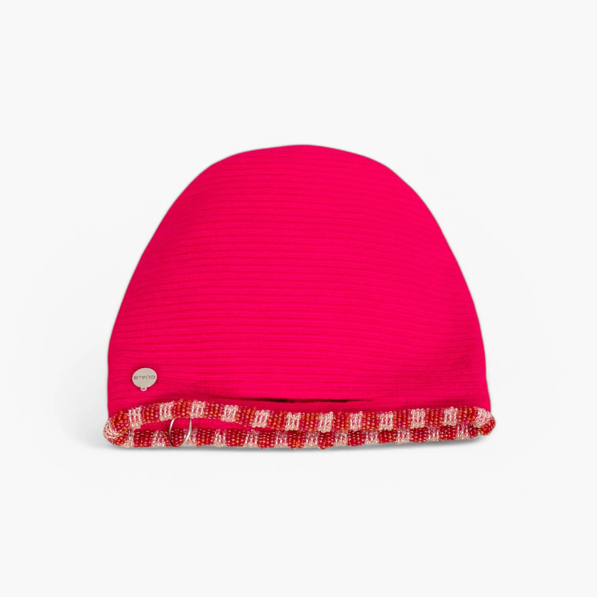 Solid top-handle bag | Magenta