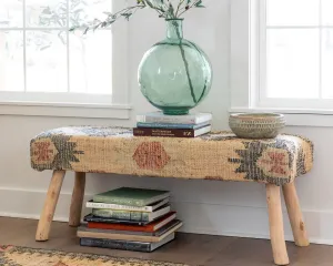 Sonoran Hand Woven Bench