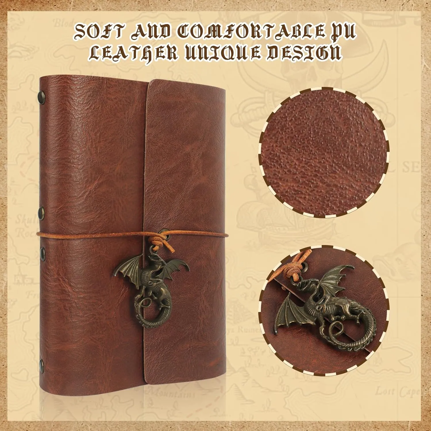 Spellbook Cards Holder DND RPG Pocket Spell Book & Reference Card Holder, Tome of Recollection TTRPG Gaming Accessories for Dungeons and Dragons Beginner Master (60 Poker-Size Player Cards Included)