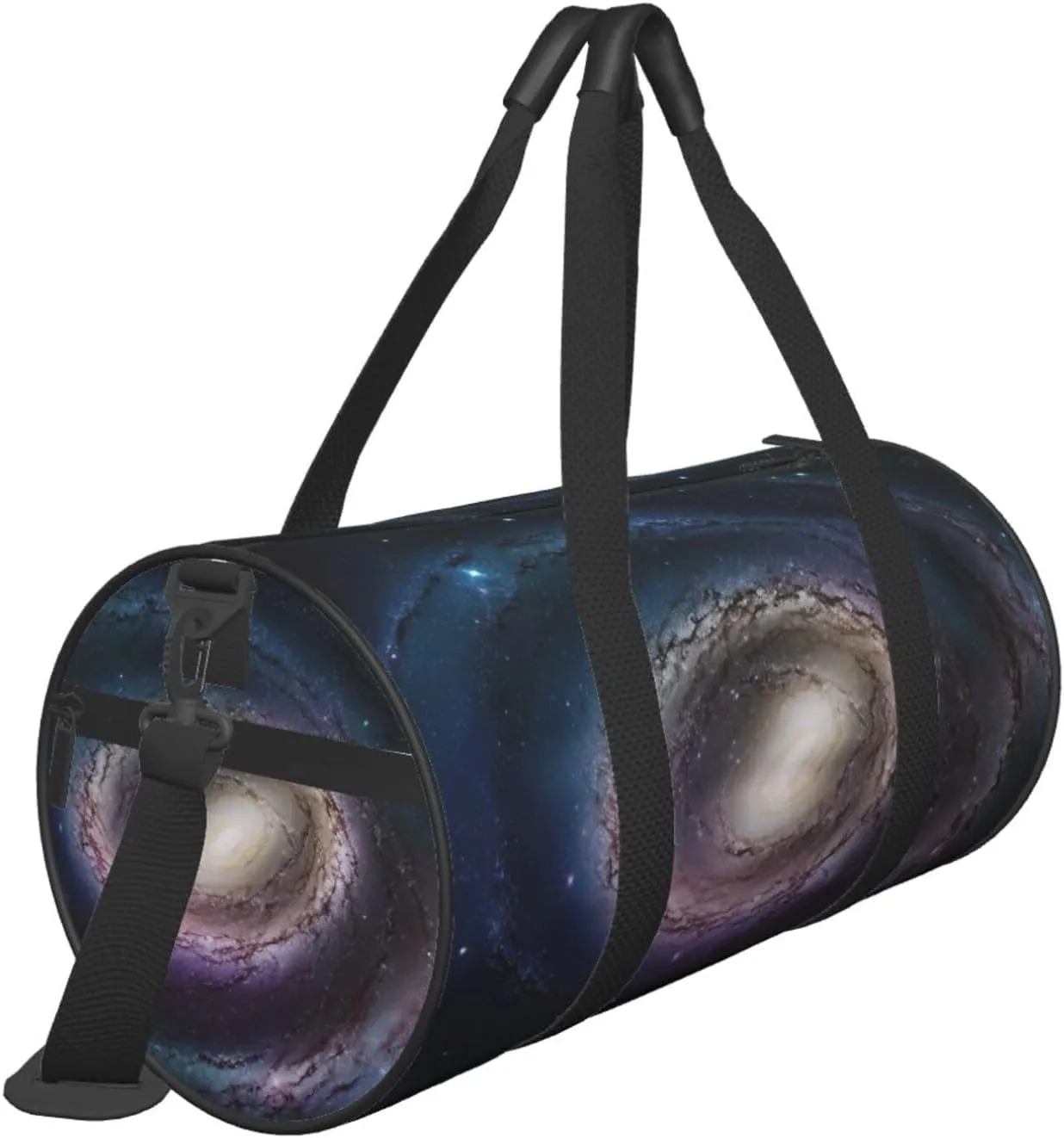Spiral galaxy Travel Duffle Bag for Men Women Sport Gym Bag Foldable Weekender Bag Carry on Overnight Bag for Travel Swimming Basketball