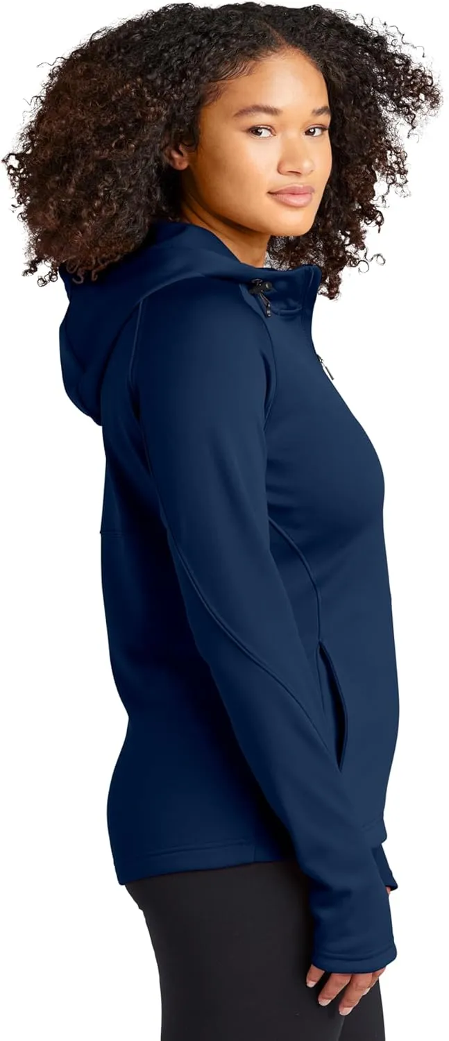Sport-Tek® Ladies Tech Fleece Full-Zip Hooded Jacket. L248