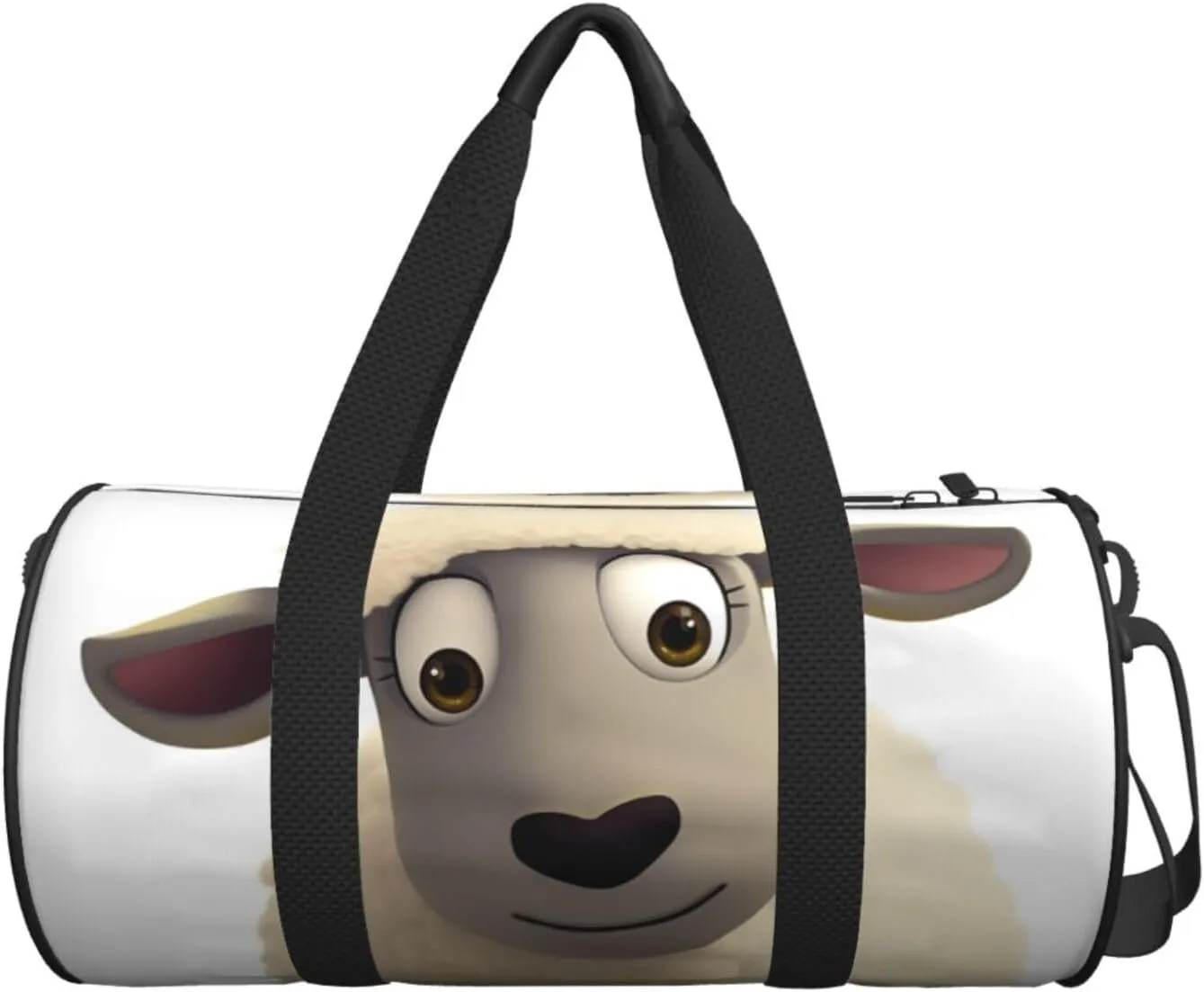 Sports Gym Bag for Women Men Travel Duffel Bag Tote Weekender Bag Carry on Overnight Bag for Travel Swimming Fitness Workout Sports Sheep Duffle Bag