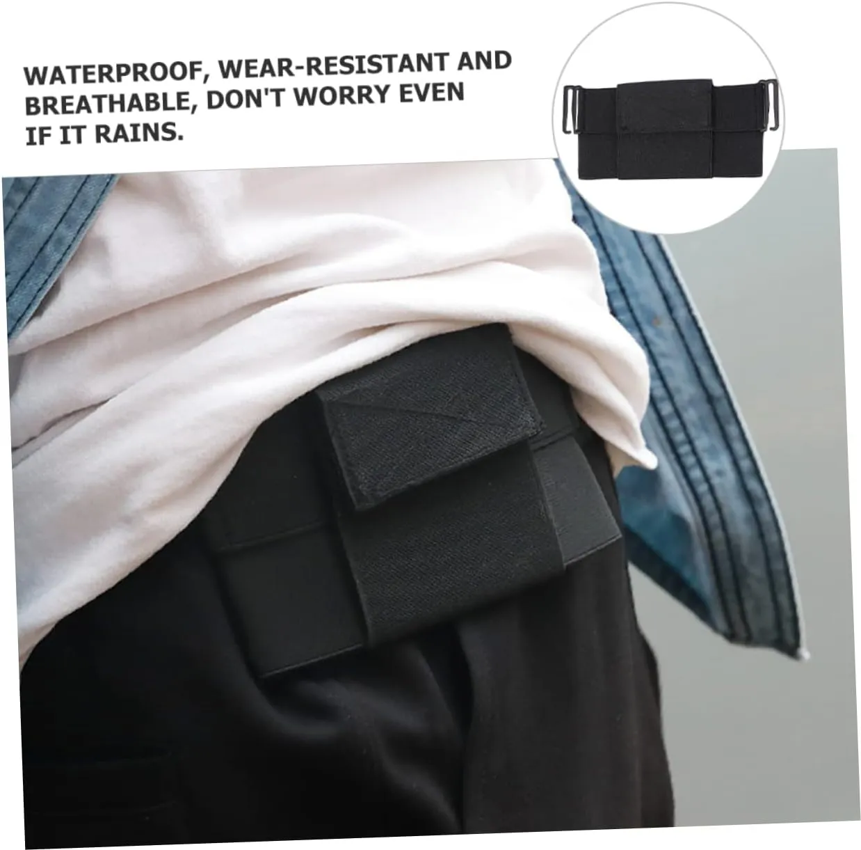 Sports Phone Belt Bag Running Sports Wallet Waist Pouches Portable Waist Bag Men Waist Bag Convenient Fanny Men Purse Invisible Bag Sporting Goods Nylon Multifunction Man