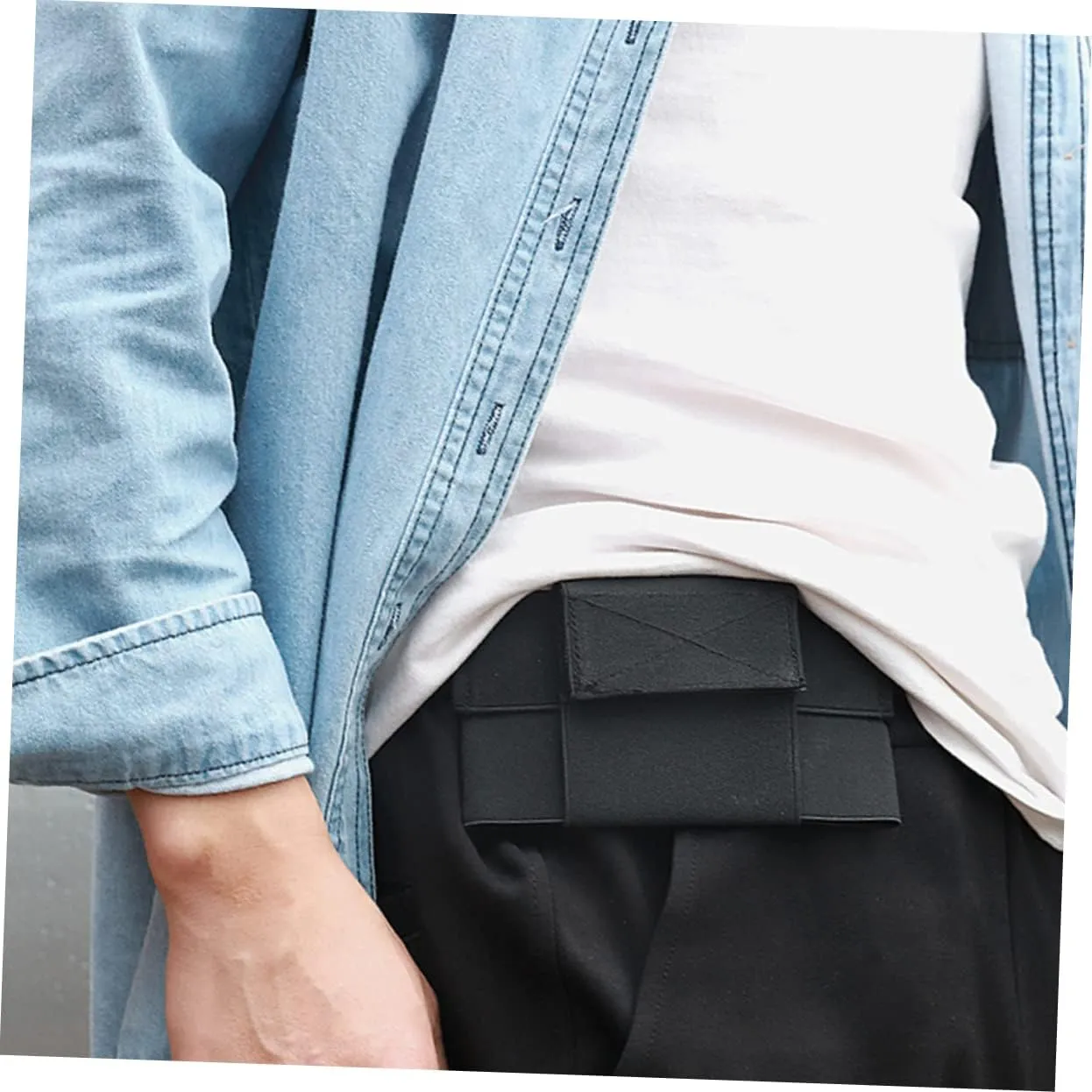 Sports Phone Belt Bag Running Sports Wallet Waist Pouches Portable Waist Bag Men Waist Bag Convenient Fanny Men Purse Invisible Bag Sporting Goods Nylon Multifunction Man
