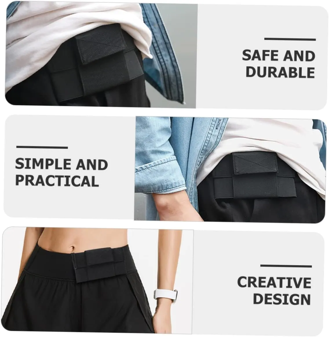 Sports Phone Belt Bag Running Sports Wallet Waist Pouches Portable Waist Bag Men Waist Bag Convenient Fanny Men Purse Invisible Bag Sporting Goods Nylon Multifunction Man