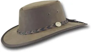 Squashy Bronco Leather Hat - Item 1022
